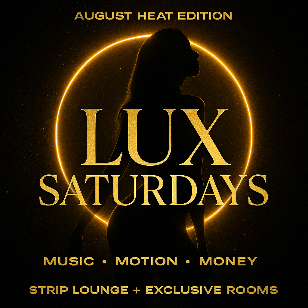 Lux Saturdays Flyer